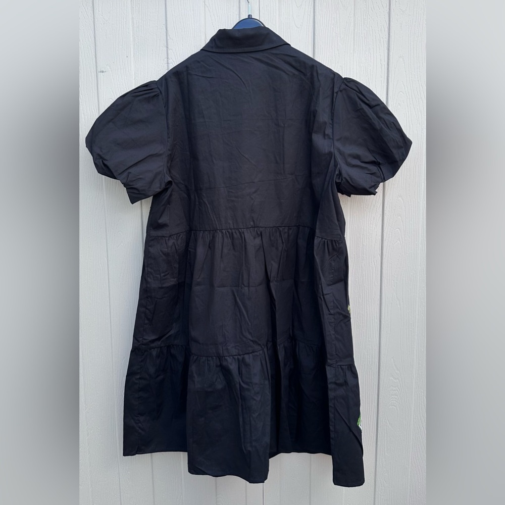 🖤 Chic Soul Champagne Bottle Embroidered Dress – Size 1X – NWOT - Picture 3 of 5